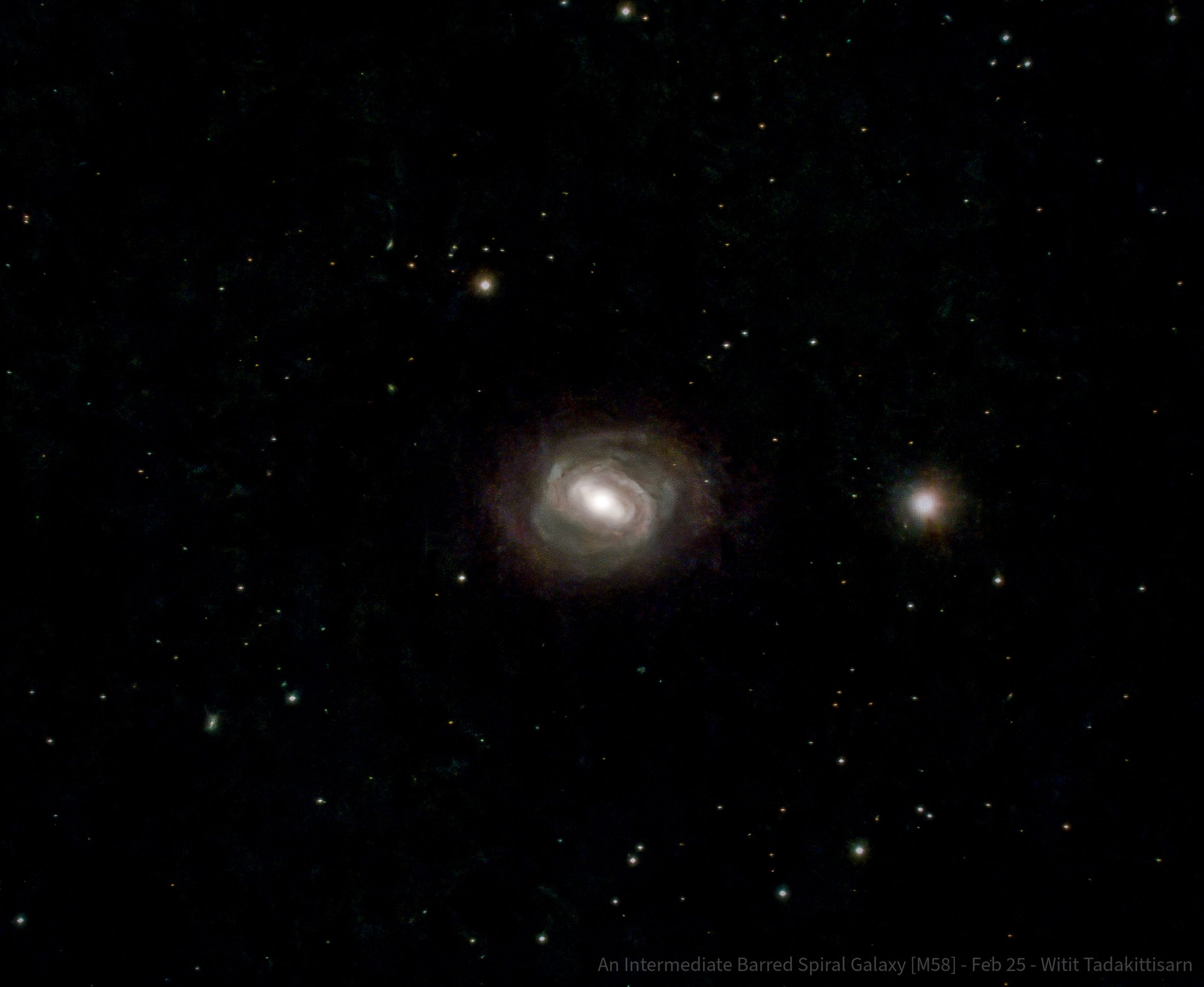 Barred Spiral Galaxy in Virgo